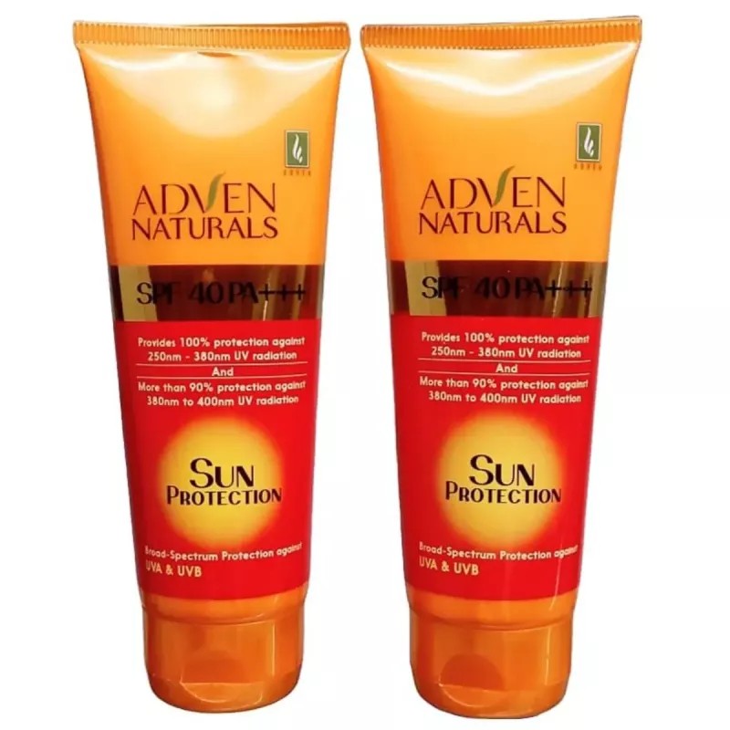 Adven Sun Protection Cream (100ml, Pack of 2)
