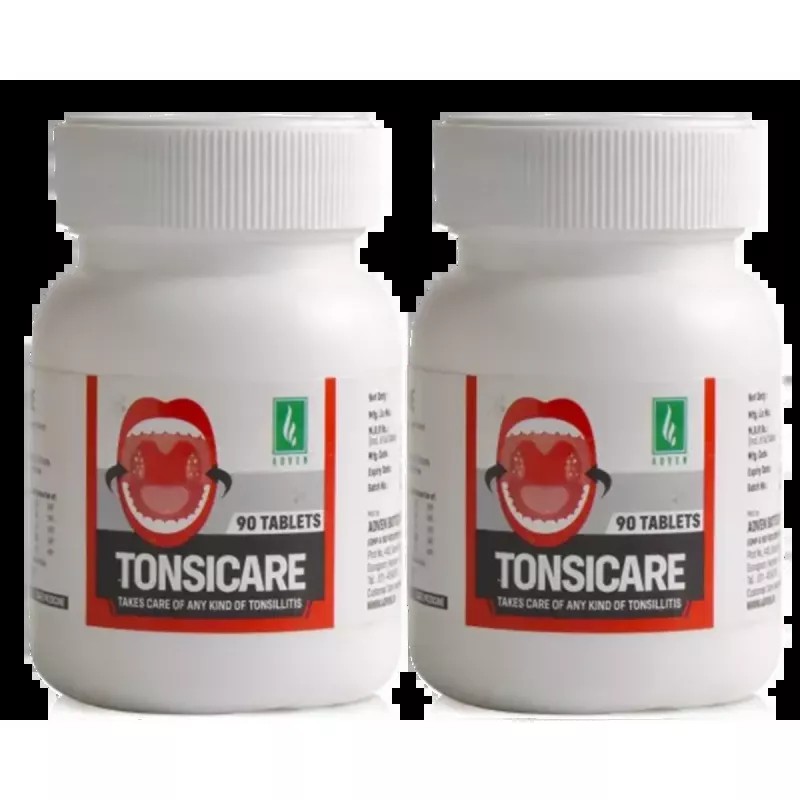 Adven Tonsicare Tablets (90tab, Pack of 2)