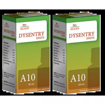 Allen A10 Dysentry Drops (30ml, Pack of 2)