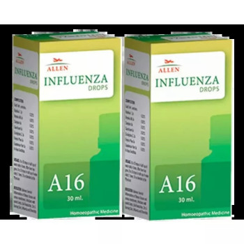 Allen A16 Influenza Drops (30ml, Pack of 2)