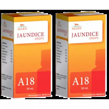 Allen A18 Jaundice Drops (30ml, Pack of 2)