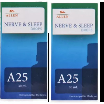 Allen A25 Nerve and Sleep Drops (30ml, Pack of 2)