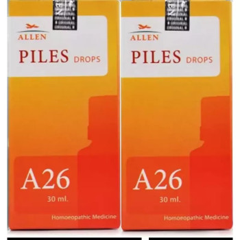 Allen A26 Piles Drops (30ml, Pack of 2)
