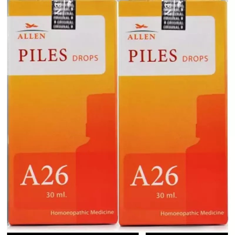 Allen A26 Piles Drops (30ml, Pack of 2)