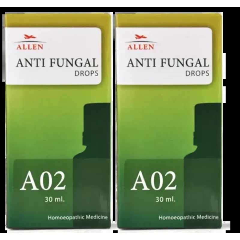 Allen A2 Anti Fungal Drops (30ml, Pack of 2)