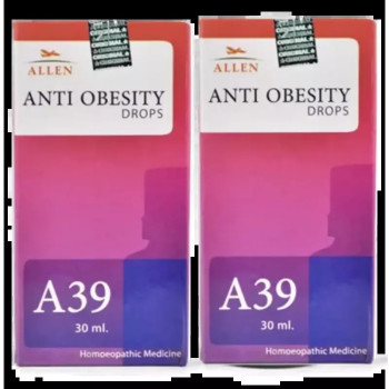 Allen A39 Anti Obesity Drops (30ml, Pack of 2)