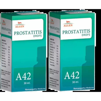 Allen A42 Prostatitis Drops (30ml, Pack of 2)