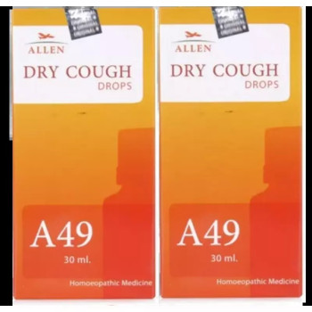 Allen A49 Dry Cough Drops (30ml, Pack of 2)