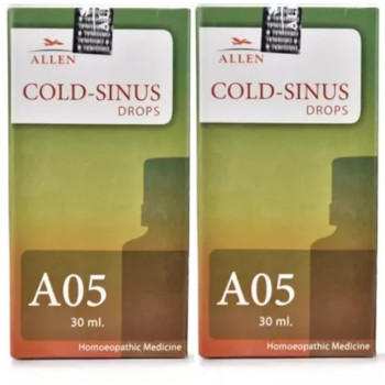 Allen A5 Cold Sinus Drops (30ml, Pack of 2)