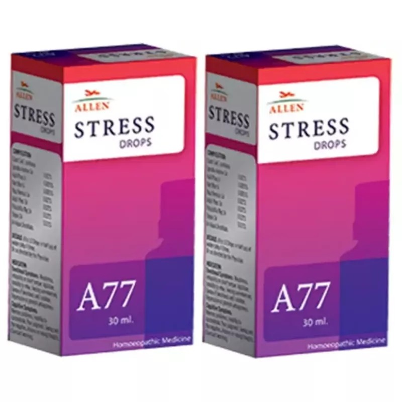 Allen A77 Stress Drops (30ml, Pack of 2)