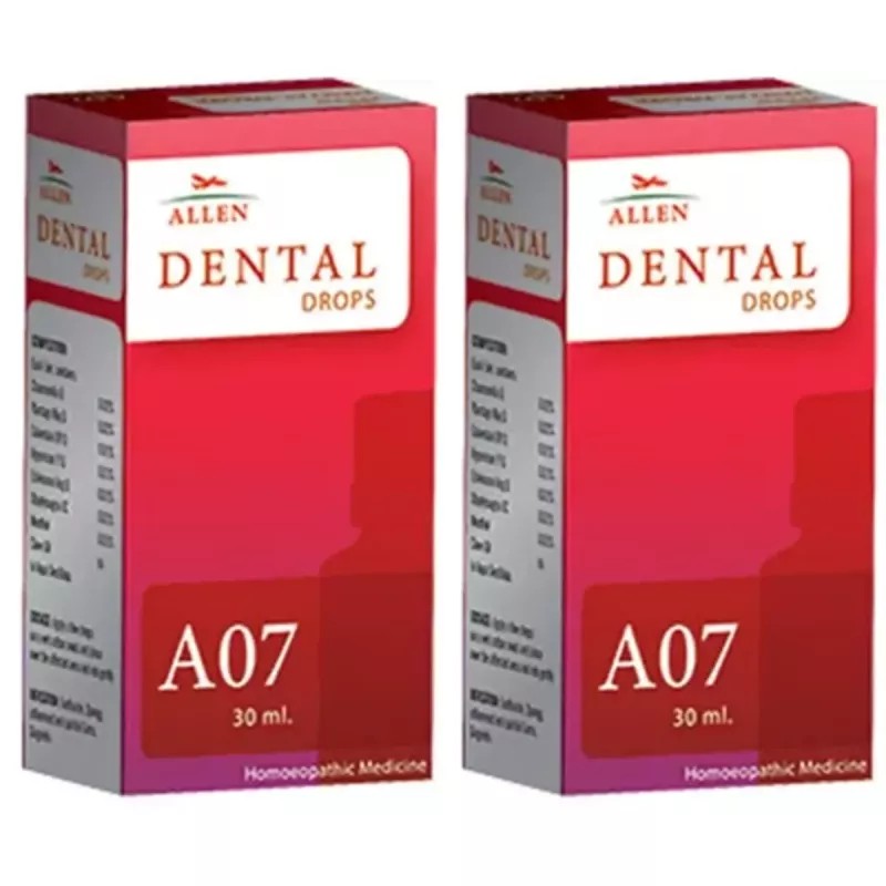 Allen A7 Dental Drops (30ml, Pack of 2)