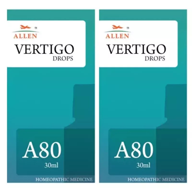 Allen A80 Vertigo Drops (30ml, Pack of 2)