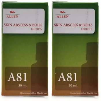 Allen A81 Skin Abscess And Boils Drops (30ml, Pack of 2)