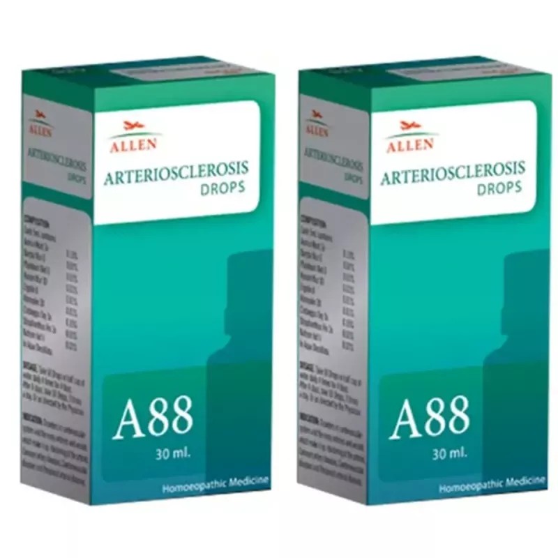Allen A88 Arteriosclerosis Drops (30ml, Pack of 2)