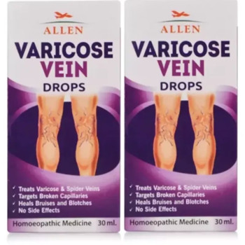 Allen Varicose Vein Drops (30ml, Pack of 2)