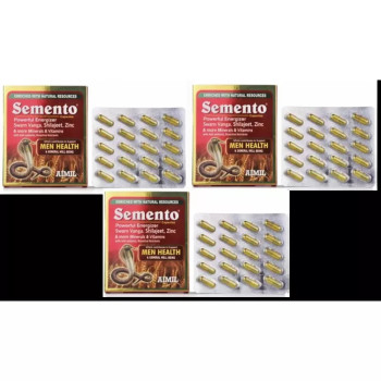 Aimil Semento Capsules (20caps, Pack of 3)