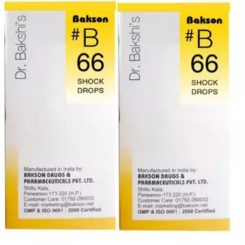 Bakson B66 Shock Drops (30ml, Pack of 2)