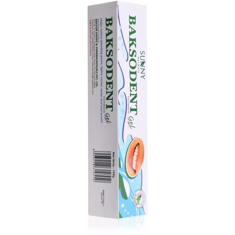 Bakson Baksodent Gel (100g, Pack of 2)