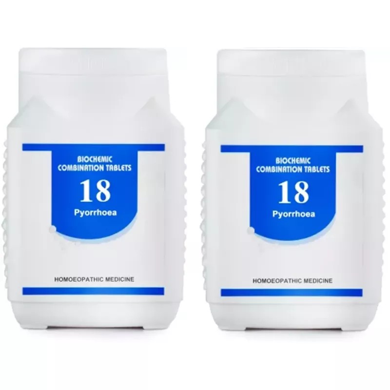 Bakson Biochemic Combination 18 (450g, Pack of 2)