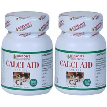 Bakson Calci Aid Tablets (75tab, Pack of 2)