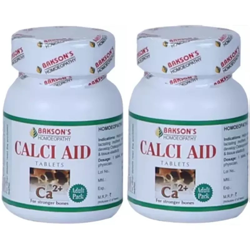 Bakson Calci Aid Tablets (75tab, Pack of 2)