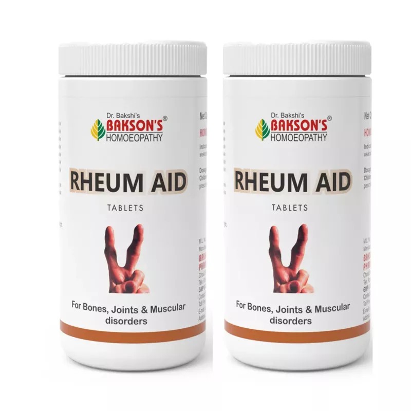Bakson Rheum Aid Tablets (75tab, Pack of 2)