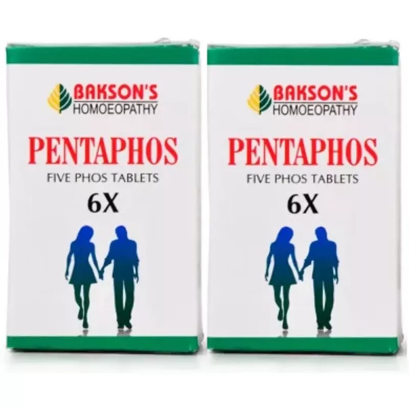 Bakson Pentaphos Tablets 6X (100tab, Pack of 2)