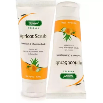 Bakson Sunny Apricot Scrub (100g, Pack of 2)