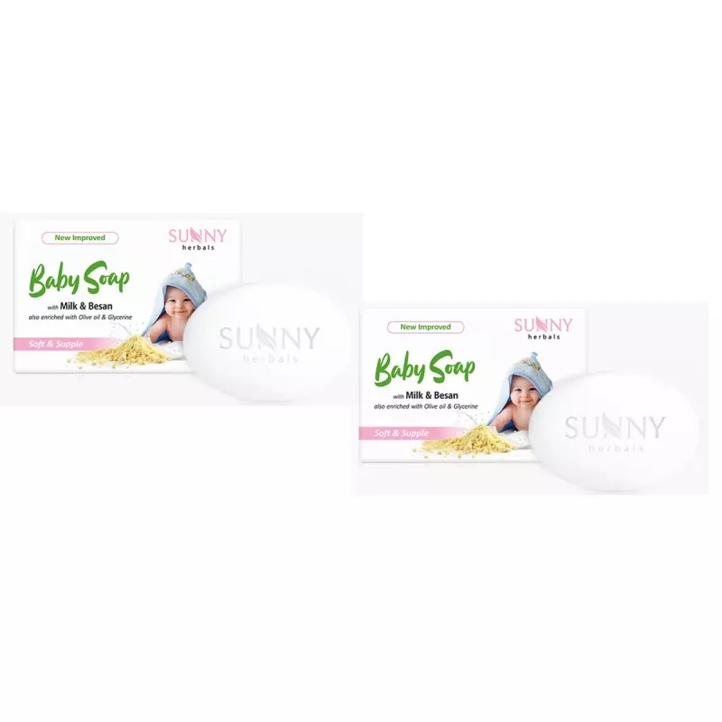 Bakson Sunny Baby Care Soap (75g, Pack of 2)