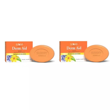 Bakson Sunny Derm Aid Soap (75g, Pack of 2)