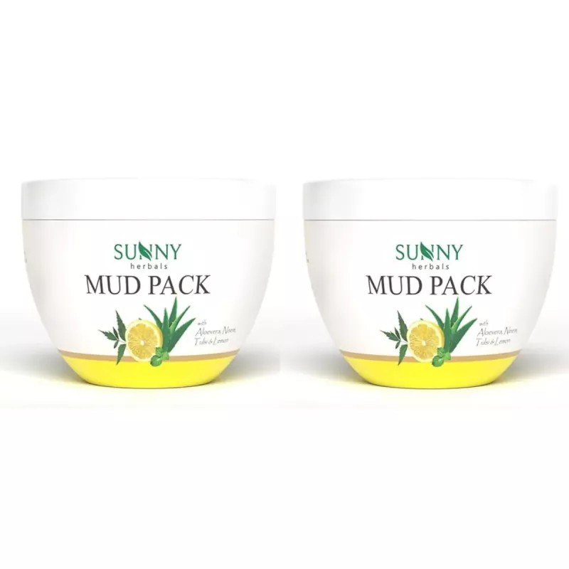 Bakson Sunny Mud Pack (150g, Pack of 2)