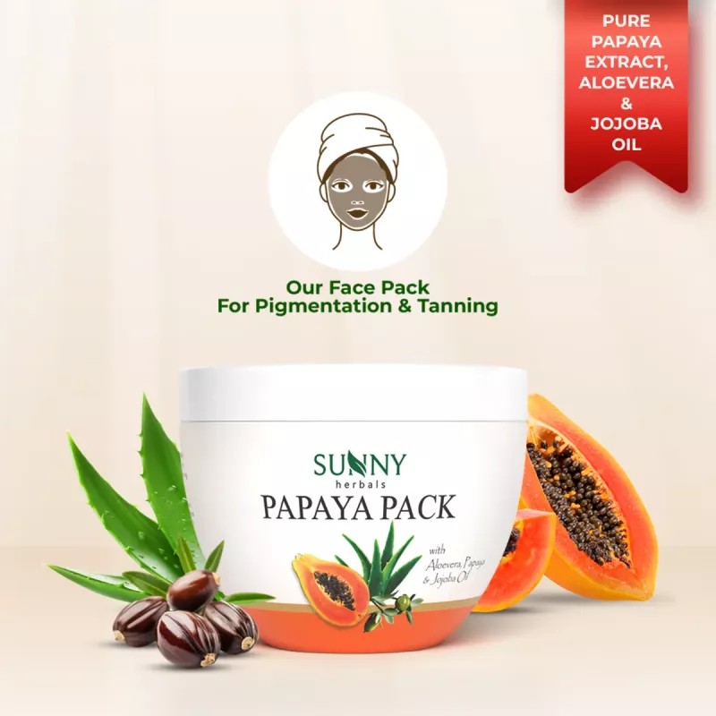 Bakson Sunny Papaya Pack (150g, Pack of 2)