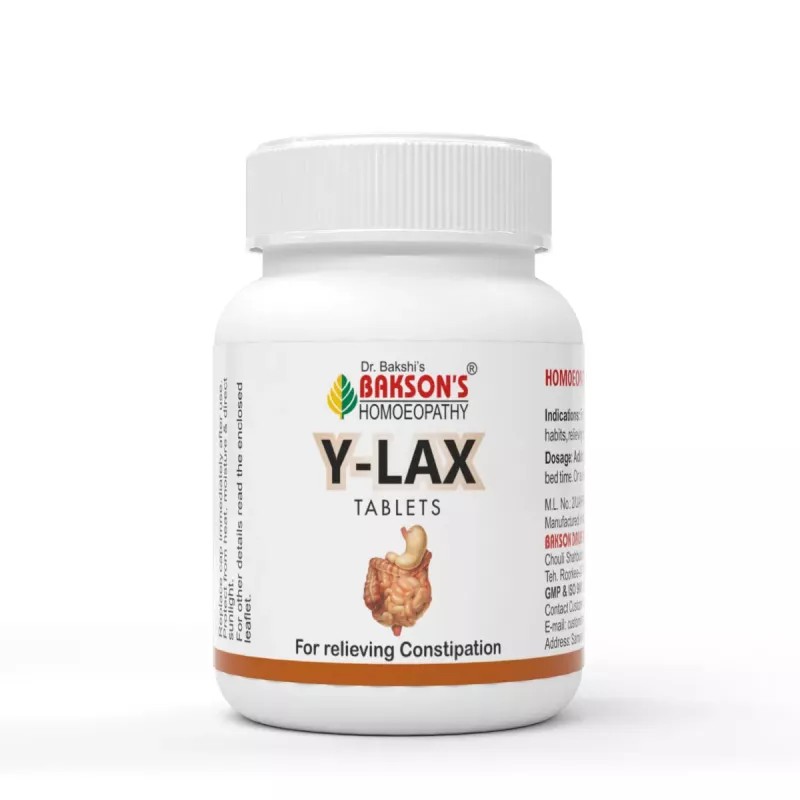 Bakson Y Lax Tablets (75tab, Pack of 2)