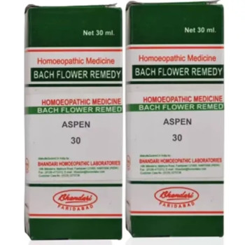 Bhandari Bach Flower Aspen (30ml, Pack of 2)