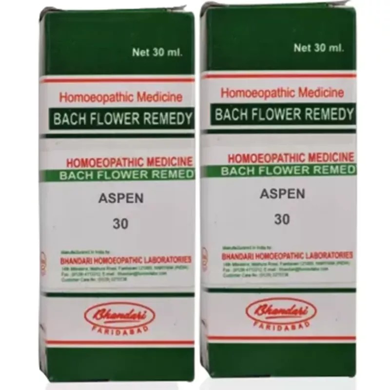 Bhandari Bach Flower Aspen (30ml, Pack of 2)