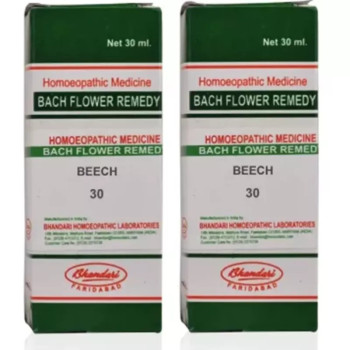 Bhandari Bach Flower Beech (30ml, Pack of 2)