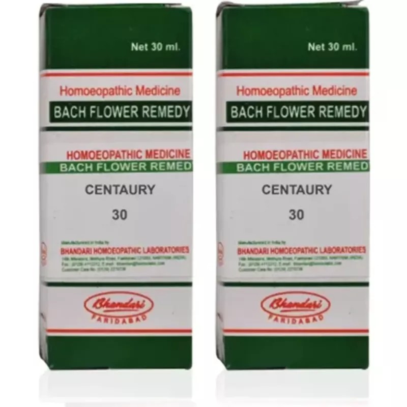 Bhandari Bach Flower Centaury (30ml, Pack of 2)