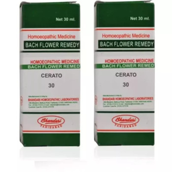 Bhandari Bach Flower Cerato (30ml, Pack of 2)