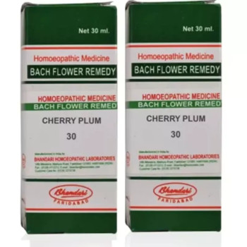 Bhandari Bach Flower Cherry Plum (30ml, Pack of 2)