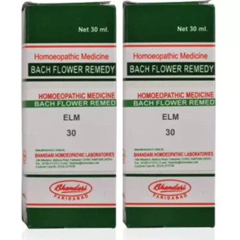 Bhandari Bach Flower Elm (30ml, Pack of 2)