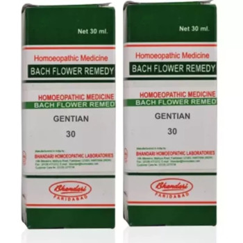 Bhandari Bach Flower Gentian (30ml, Pack of 2)