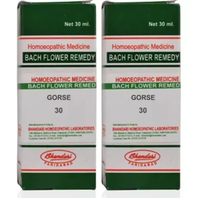 Bhandari Bach Flower Gorse (30ml, Pack of 2)