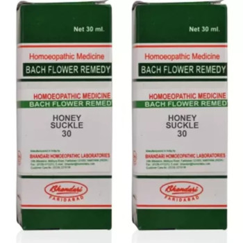 Bhandari Bach Flower Honey Suckle (30ml, Pack of 2)