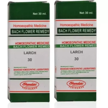 Bhandari Bach Flower Larch (30ml, Pack of 2)