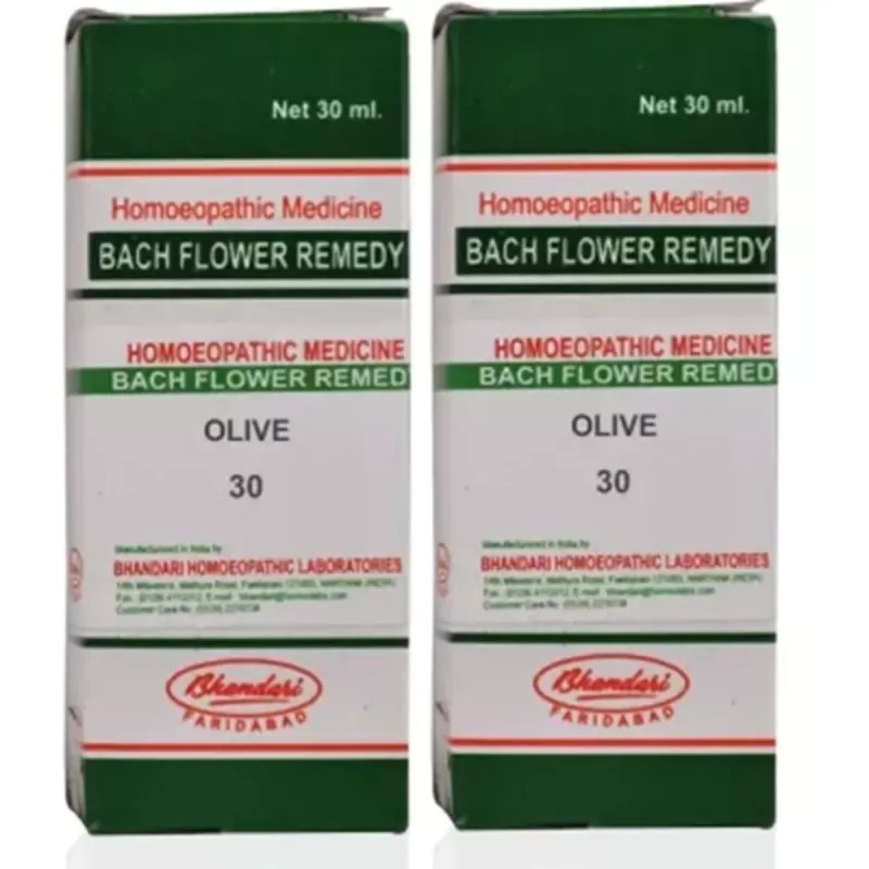 Bhandari Bach Flower Olive (30ml, Pack of 2)