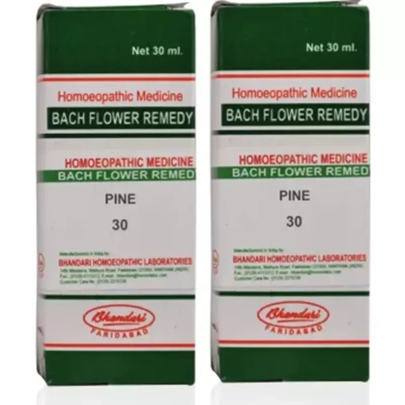 Bhandari Bach Flower Pine (30ml, Pack of 2)