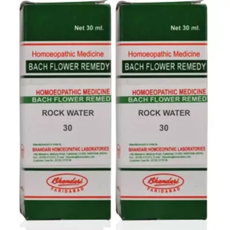 Bhandari Bach Flower Rock Water (30ml, Pack of 2)