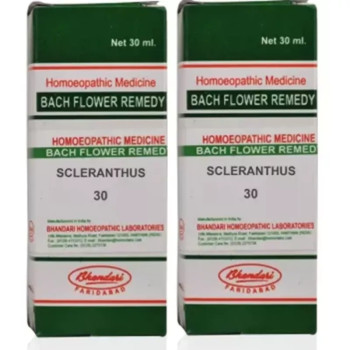 Bhandari Bach Flower Scleranthus (30ml, Pack of 2)