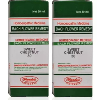 Bhandari Bach Flower Sweet Chestnut (30ml, Pack of 2)