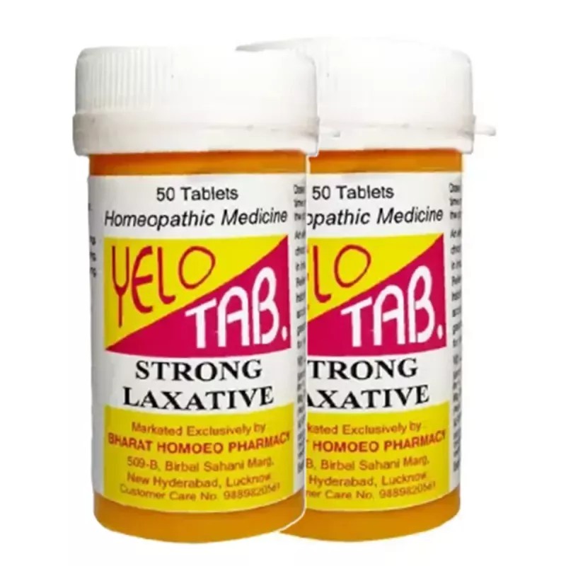 Bharat Homoeo Pharmacy Yelo tablet (50tab, Pack of 2)
